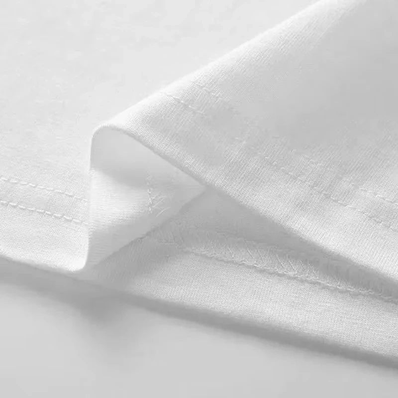 日本のライトサブカルチャー ハンター×ハンター スモールドロップ ムラサキプリント コットン 半袖Tシャツ メンズ レディース トップス ティーシャツ イン