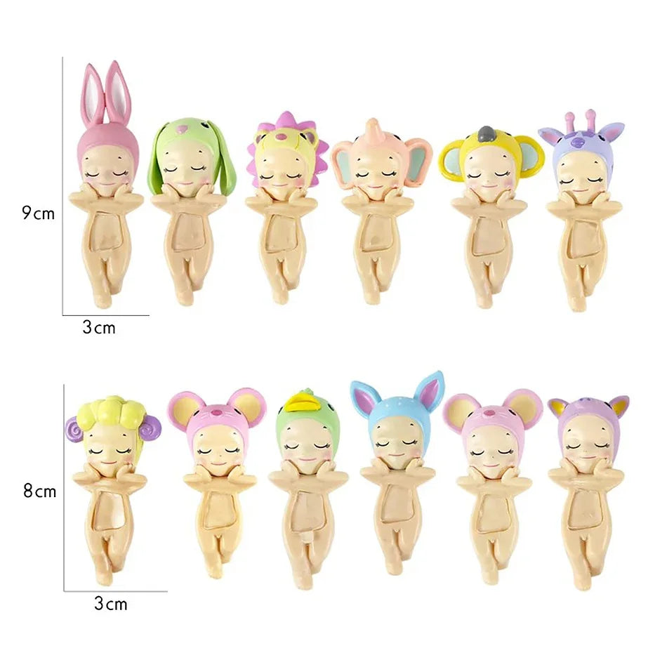 Sonny Angel Blind Box 20th Anniversary Hippers Back Dreaming Fruit Vegetable Series Figure Doll Keychain Christmas Gift