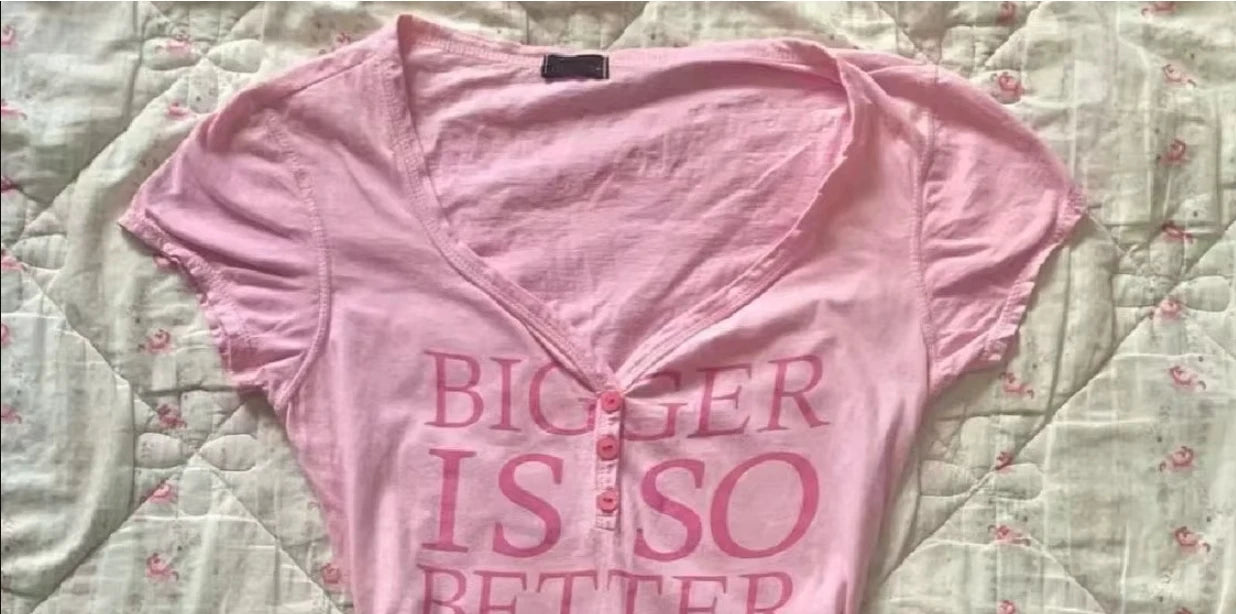 原宿系レタープリントTシャツ サブカルチャー レディース トップス Y2K Tシャツ 夏 ヴィンテージ 90年代 ホットガール クロップTシャツ 韓国風 グランジ キュート グラフィック