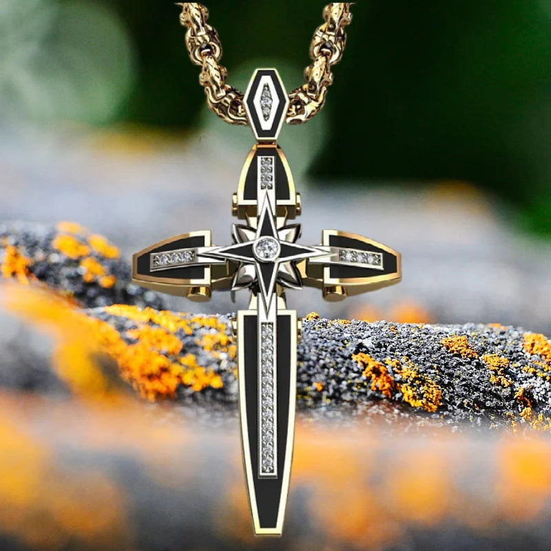 絶妙なファッションインカムクロスメンズ＆レディースネックレスペンダント信仰クロスペンダントアクセサリー母の日のための絶妙なギフト