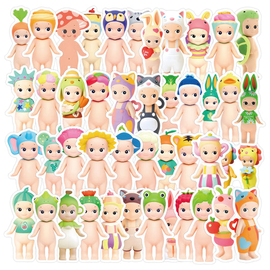 10/30/60PCS Character Goods Sonny Angle Cartoon Sticker Decals Toys DIY Suitcase Skateboard Phone Luggage Bike Stickers Gift