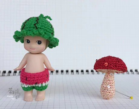 Sonny Angel Hippers Doll Christmas Cute Plush Toy Clothes Customized Summer Series Home Decoration Healing Series Birthday Gift