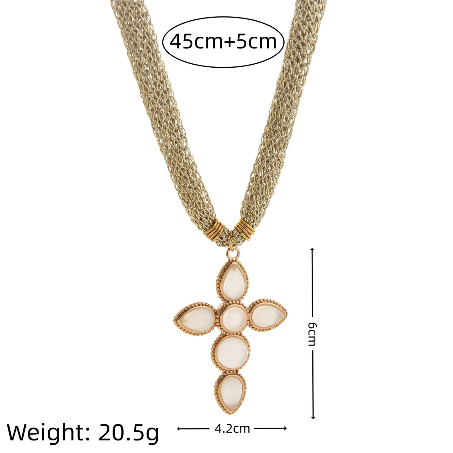 高級感のあるファッショナブルでトレンディなクロスペンダントネックレスと、ダイヤモンドをあしらった女性用鎖骨チェーンネックレス