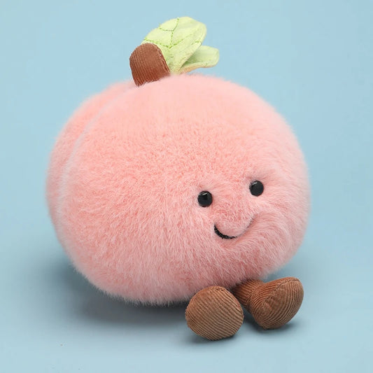 Cartoon Hot Sale Fruit Plush Doll Pillow Apple Pear Peach Cherry Weather Sun Moon Star Plush Toy Home Decoration Gift For Kids
