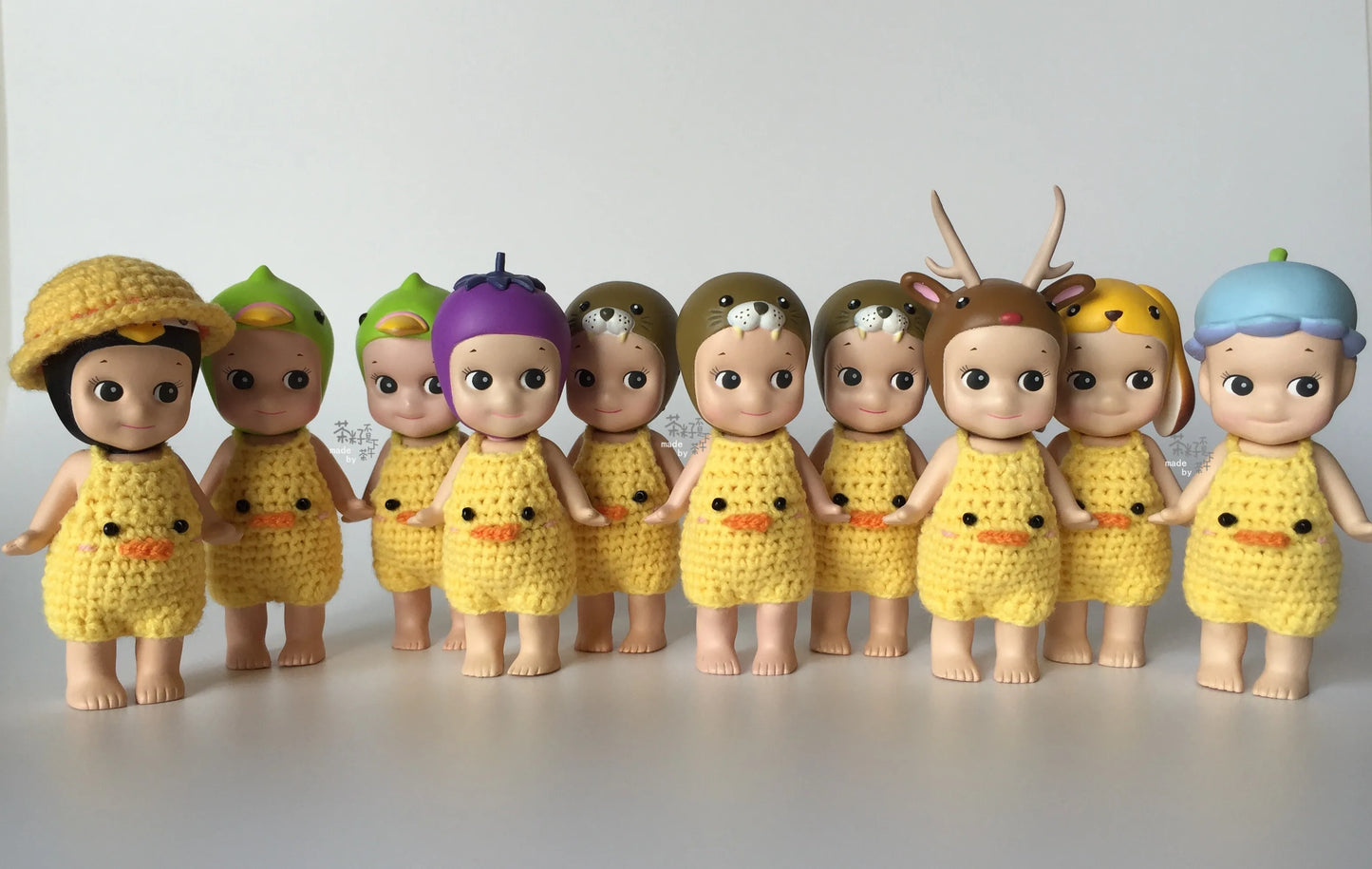 Sonny Angel Hippers Doll Christmas Cute Plush Toy Clothes Customized Summer Series Home Decoration Healing Series Birthday Gift