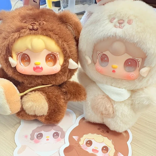 100% Original Yooki V4 Take a Bite of The Little Bear Series Blind Box Mystery Box Toys Cute Action Anime Figure Model Toys