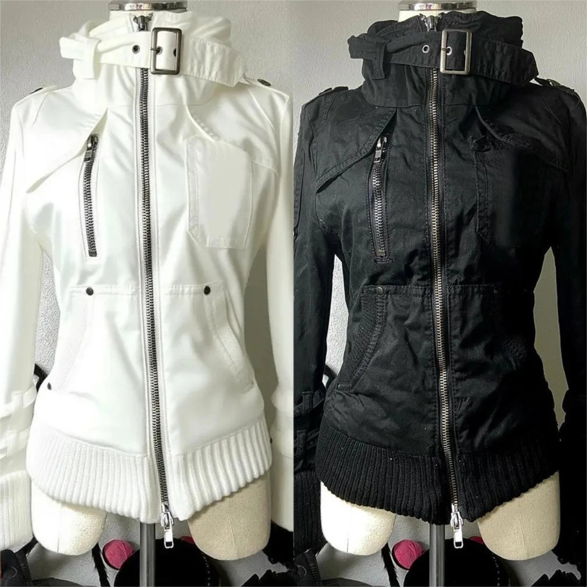 ゴシックアメリカンヴィンテージフード付きコートレディーススウェットシャツ原宿プリントジャケット美的グランジサブカルチャーキュートY2Kトップス