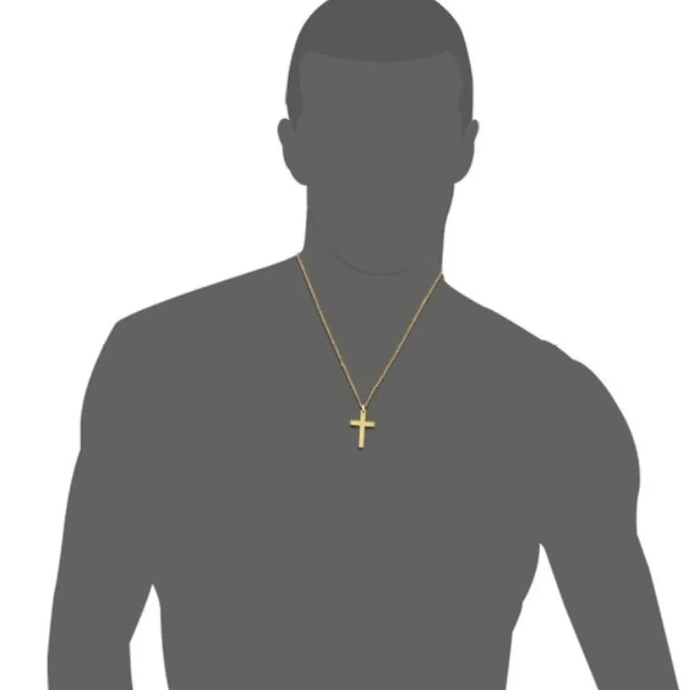 十字架ネックレス スピリチュアル製品 ユニセックス メタルクロスペンダント パンク ヒップホップ チェーンリンクアクセサリー 男性 女性へのクールなギフト