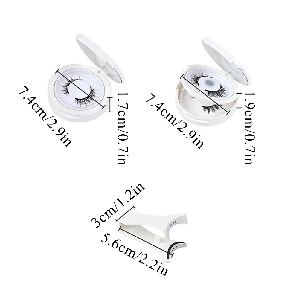 磁気つけまつげ 1組 ピンセット付き 3D ナチュラル効果 磁気つけまつげ 再利用可能 つけまつげ用品 メイクアップツールキット