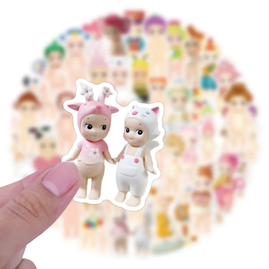 60/110PCS Anime Angle Stickers for Luggage Laptop Skateboard Gift Journal Waterproof Sticker Wholesale