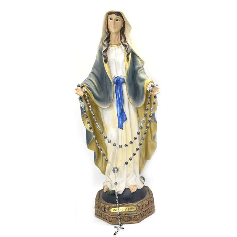 ロザリオ カトリックネックレス レディース ブラック 胆石祈り用ロザリオチェーン ベネディクト クリスチャンジュエリー 女性 男性へのギフト