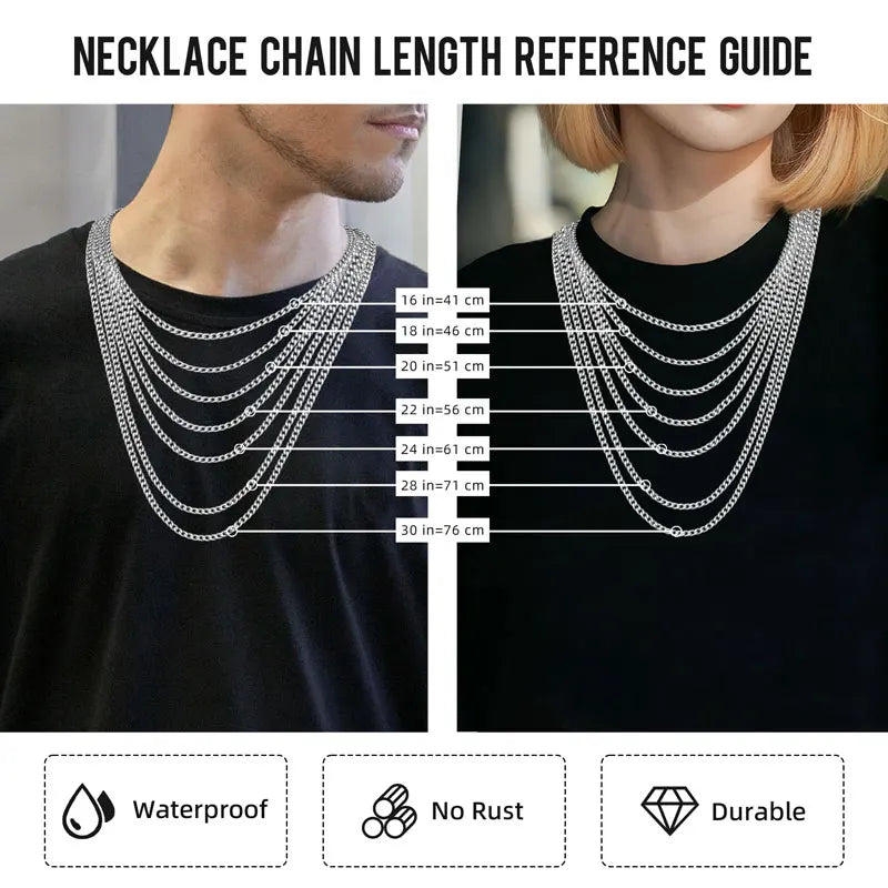 RAPRGOLD 925スターリングシルバークロスペンダントネックレス男女兼用ダブルレイヤーキューバロープチェーンファインジュエリーギフト