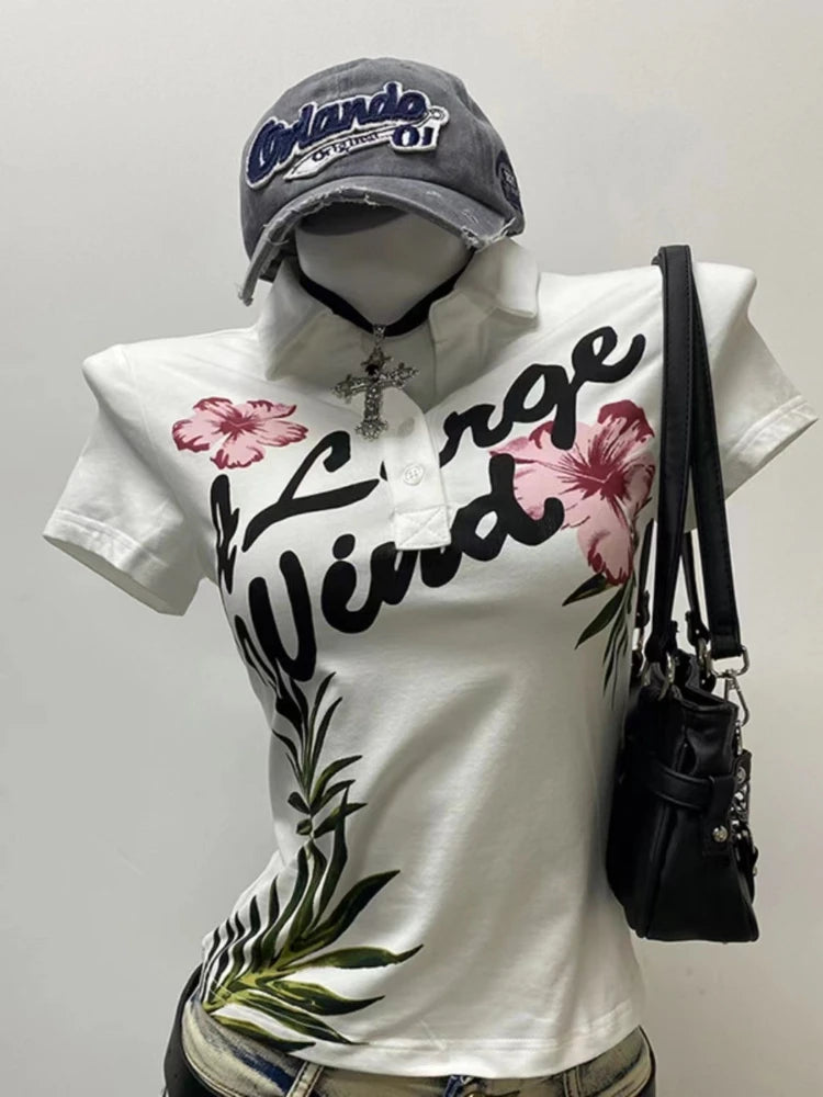 サブカルチャー パンク ヴィンテージ Y2K フェイクツーピース ホルターネック トップス レディース セクシー ゴシック アメリカン レトロ カジュアル シック ラップ チェストタンクトップ ブラック Tシャツ