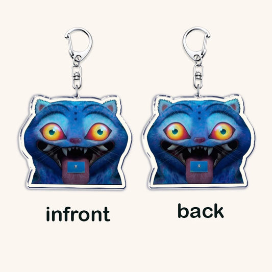 Popular Kpop Demon Hunters Huntrix Saja Boys Keychains for Accessories Jewelry Rumi Zoey Jinu Derpy Tiger Keyrings Fans Gifts