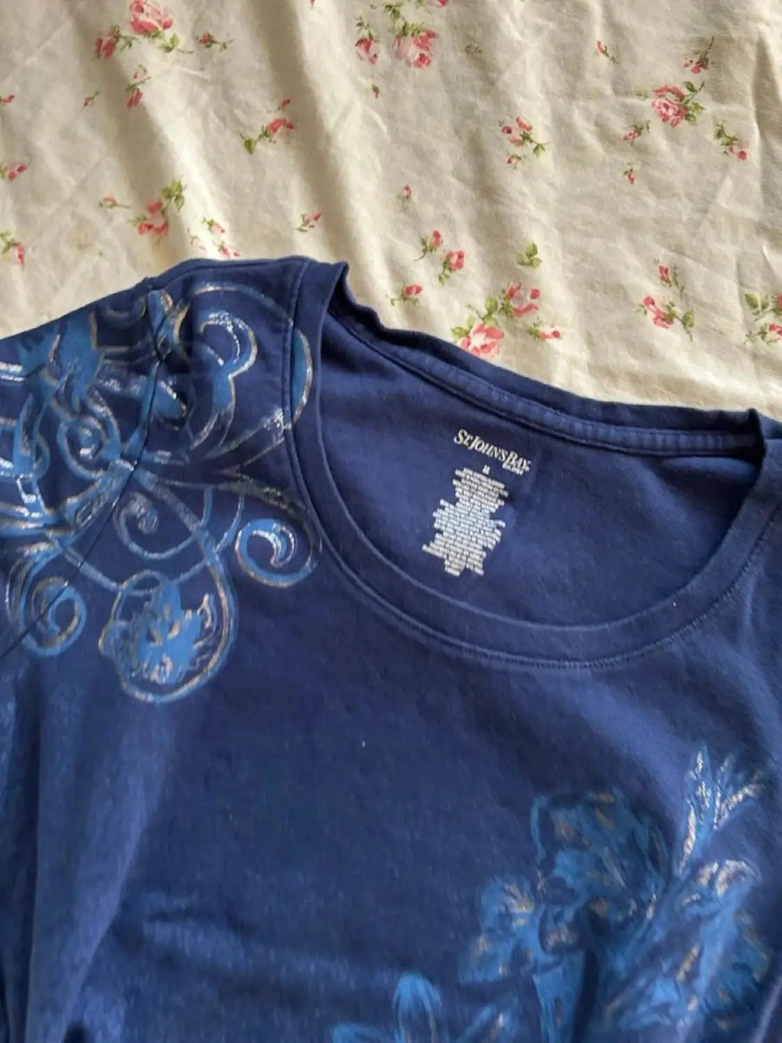 Y2Kサブカルチャーヴィンテージベーシックフローラルプリント半袖OネックスリムフィットカジュアルサマーストリートウェアTシャツベーシックレディース服