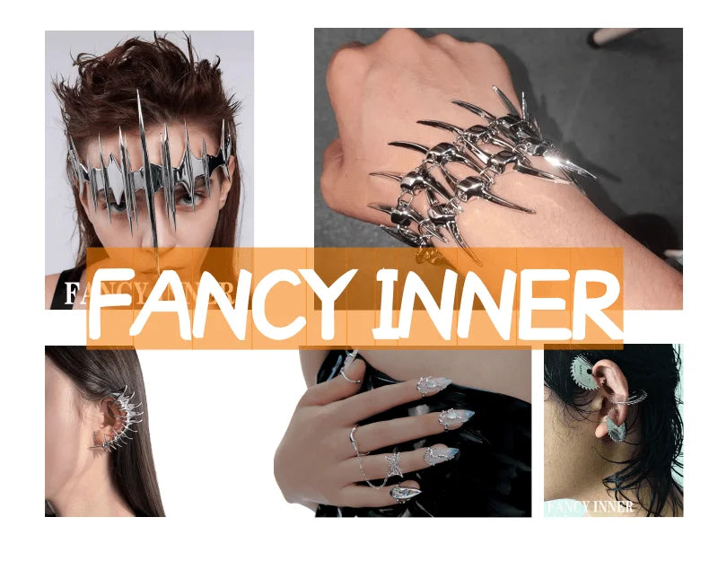 2024 New Pearl Cross Necklace Beaded Punk Cool Unisex Couple Trendy Neck Accessories Choker for Women Men Jewelry