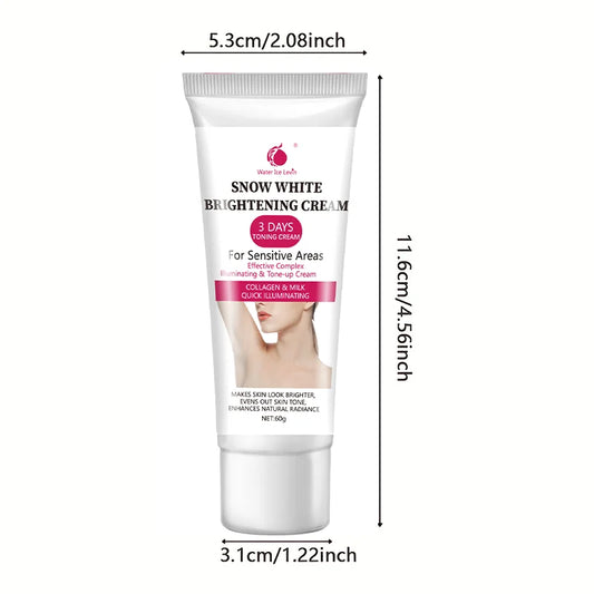 Whitening and Brightening Body Lotion - Deep Moisturizing Care for Whole Body - Non-Greasy Formula, Gentle and Refreshing, Suitable for Sensitive Skin and All Skin Types